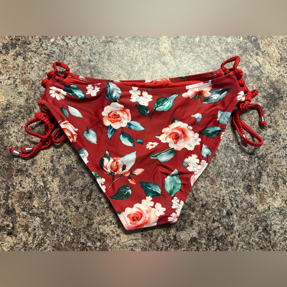 Floral Rust Bikini Set - Picture 3 of 10